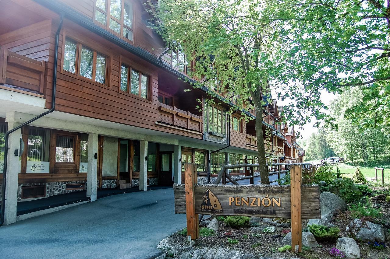 Penzion Teniscentrum Tatranska Lomnica Luaran gambar